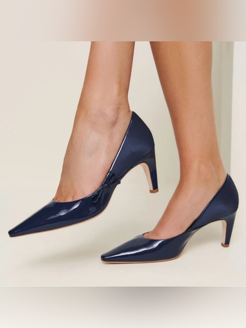Reformation Neve Bow Pumps